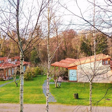 Bungalow Camping Los Manzanos Santa Cruz de Oleiros Luaran gambar