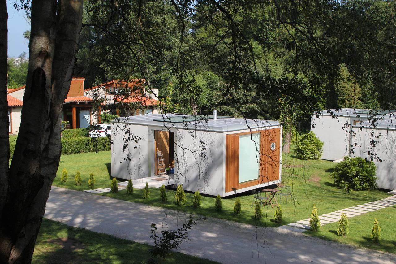 Bungalow Camping Los Manzanos Santa Cruz de Oleiros Luaran gambar
